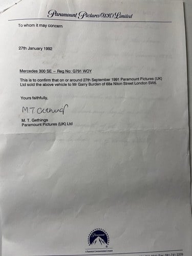 1989 Mercedes-Benz W126 300SE For Sale (picture 80 of 83)