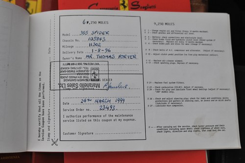 1996 Ferrari F355 Spider For Sale (picture 142 of 158)