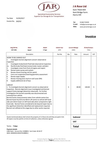 1973 Jaguar E-Type Series 3 V12 Open Two Seater In vendita (immagine 113 di 225)