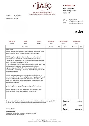 1973 Jaguar E-Type Series 3 V12 Open Two Seater In vendita (immagine 118 di 225)