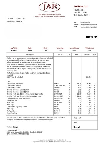 1973 Jaguar E-Type Series 3 V12 Open Two Seater In vendita (immagine 156 di 225)
