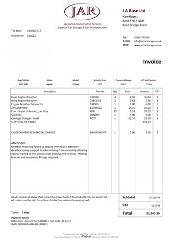 1973 Jaguar E-Type Series 3 V12 Open Two Seater In vendita (immagine 157 di 225)
