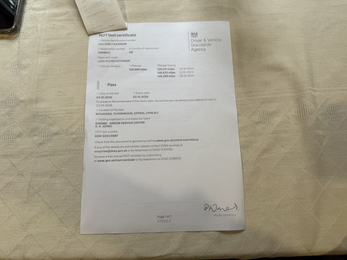 1987 Land Rover Defender 90 Pick Up 3.5L V8 Te koop (foto 118 van 118)