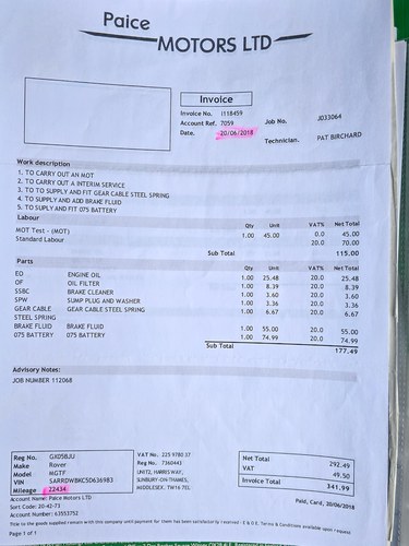 2005 MG TF 135 For Sale (picture 258 of 280)