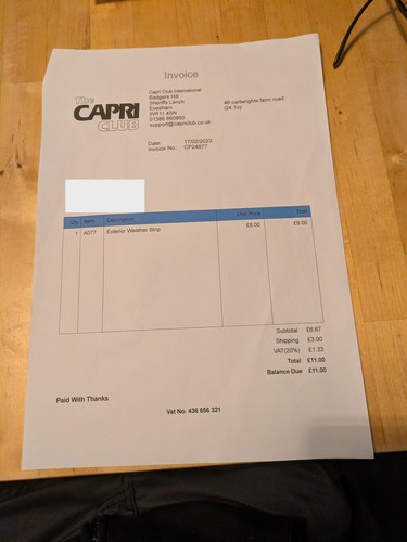 1986 Ford Capri 1.6L Laser Te koop (foto 204 van 212)