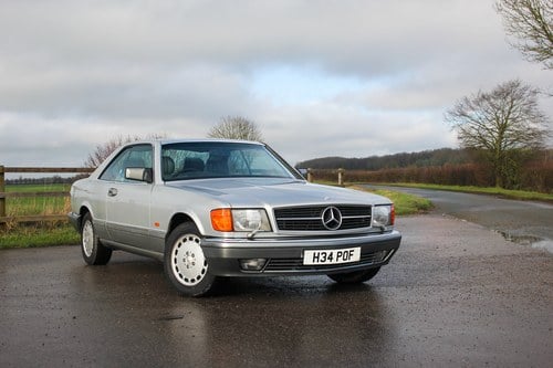 1991 Mercedes-Benz W126 500SEC till salu (bild 4 av 156)