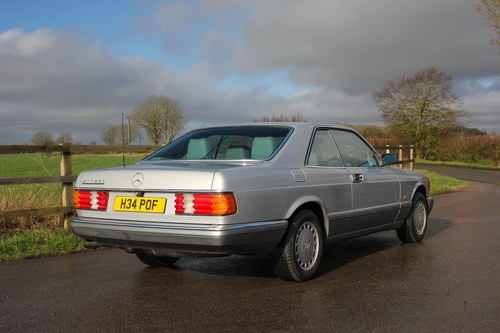 1991 Mercedes-Benz W126 500SEC till salu (bild 18 av 156)