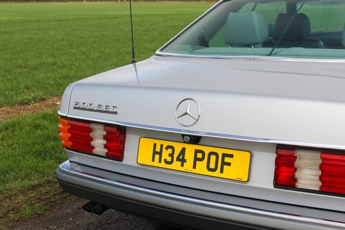 1991 Mercedes-Benz W126 500SEC till salu (bild 91 av 156)