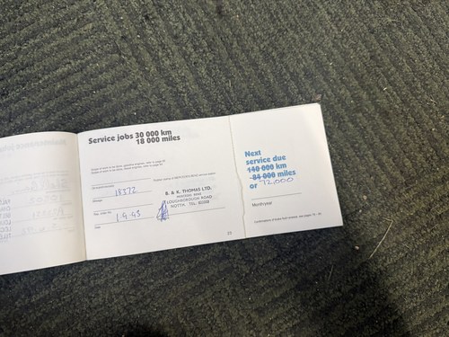 1991 Mercedes-Benz W126 500SEC till salu (bild 145 av 156)