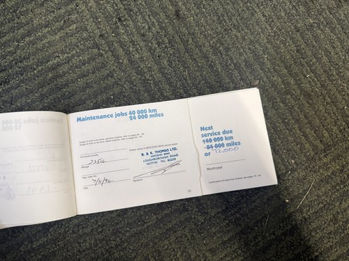 1991 Mercedes-Benz W126 500SEC till salu (bild 146 av 156)