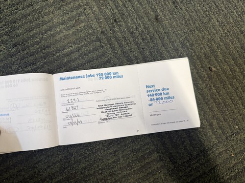 1991 Mercedes-Benz W126 500SEC till salu (bild 154 av 156)