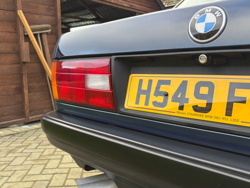 1990 BMW E30 320i 4dr Manual In vendita (immagine 261 di 440)