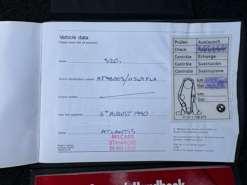 1990 BMW E30 320i 4dr Manual In vendita (immagine 362 di 440)