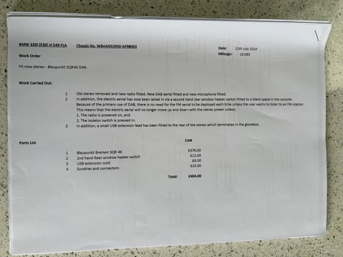 1990 BMW E30 320i 4dr Manual In vendita (immagine 390 di 440)