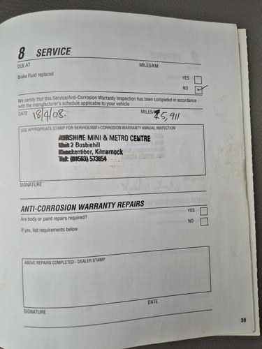 2001 Rover Mini Cooper Sport 500 For Sale (picture 80 of 85)