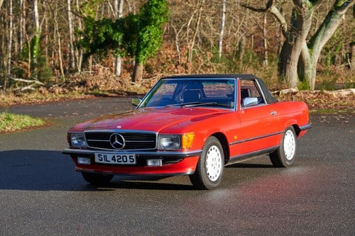 1989 Mercedes-Benz 420SL R107 à vendre (picture 14 of 210)