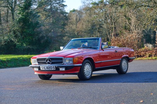 1989 Mercedes-Benz 420SL R107 à vendre (picture 20 of 210)