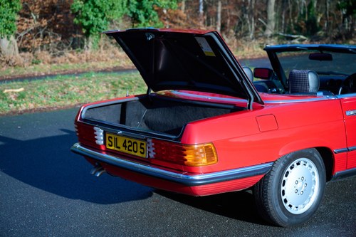 1989 Mercedes-Benz 420SL R107 à vendre (picture 79 of 210)