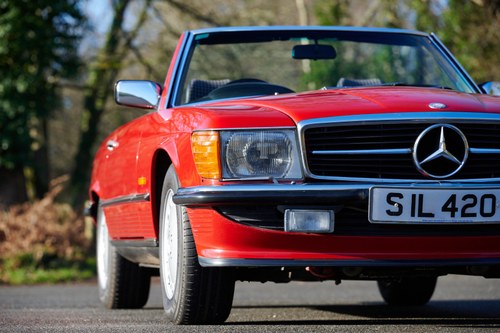 1989 Mercedes-Benz 420SL R107 à vendre (picture 99 of 210)