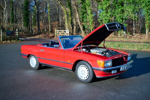 1989 Mercedes-Benz 420SL R107 à vendre (picture 131 of 210)