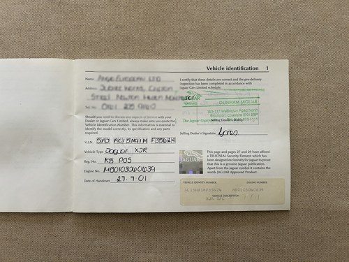 2001 Jaguar X308 XJR En venta (imagen 303 de 326)