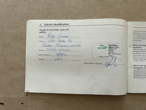 2001 Jaguar X308 XJR En venta (imagen 304 de 326)