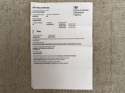 2002 Honda S2000 zum Verkauf (Bild 164 von 177)