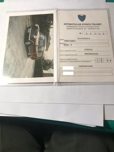 1969 Innocenti Mini Traveller Te koop (foto 89 van 90)