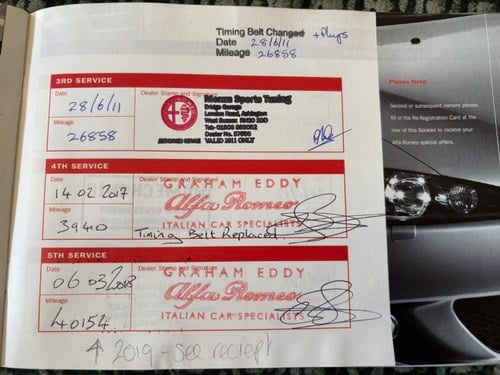 2008 Alfa Romeo 156 GTA Selespeed In vendita (immagine 286 di 312)