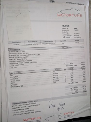 1995 Porsche 968 3.0 Sport Manual till salu (bild 69 av 98)