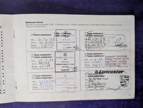 1995 Porsche 968 3.0 Sport Manual till salu (bild 76 av 98)