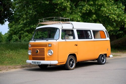2010 Volkswagen T2 Brazilian Campervan Kombi Danbury Rio Baywindow till salu (bild 22 av 134)