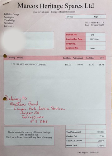 1983 Marcos GT In vendita (immagine 143 di 145)