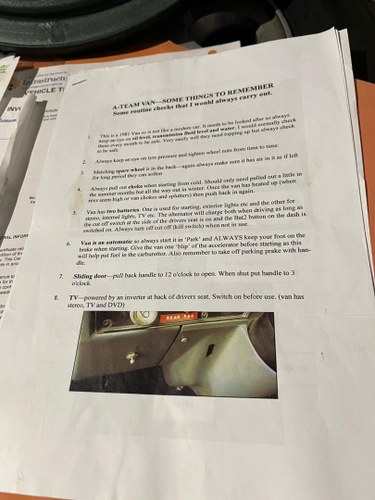 1981 GMC Vandura 'A-Team' à vendre (picture 183 of 186)