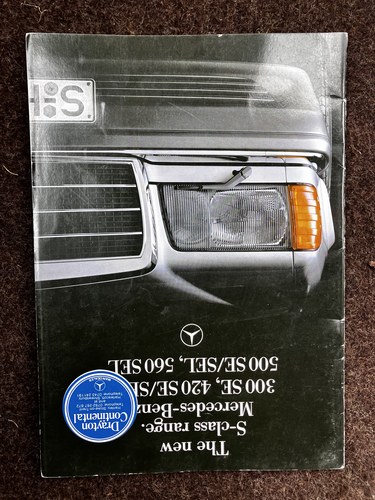 1986 Mercedes-Benz W126 500SEL till salu (bild 114 av 130)
