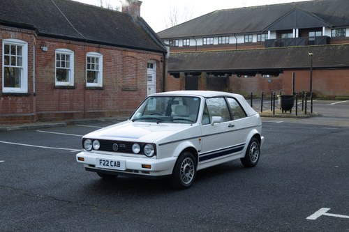 1988 Volkswagen Mk1 Golf Cabrio GTi zum Verkauf (Bild 39 von 256)