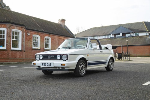 1988 Volkswagen Mk1 Golf Cabrio GTi zum Verkauf (Bild 1 von 256)