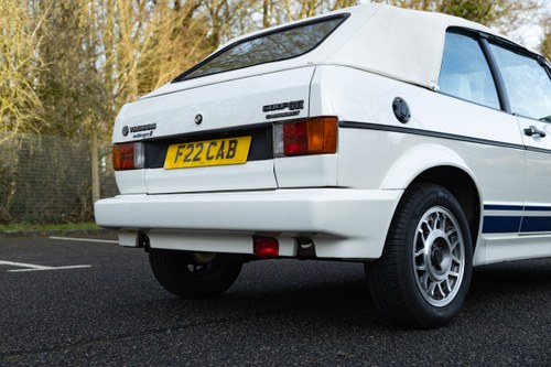 1988 Volkswagen Mk1 Golf Cabrio GTi zum Verkauf (Bild 112 von 256)