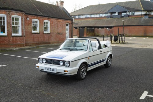 1988 Volkswagen Mk1 Golf Cabrio GTi zum Verkauf (Bild 134 von 256)
