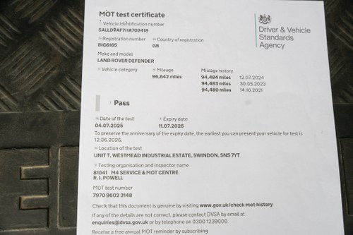 1991 Land Rover Defender 90 à venda (imagem 131 de 150)