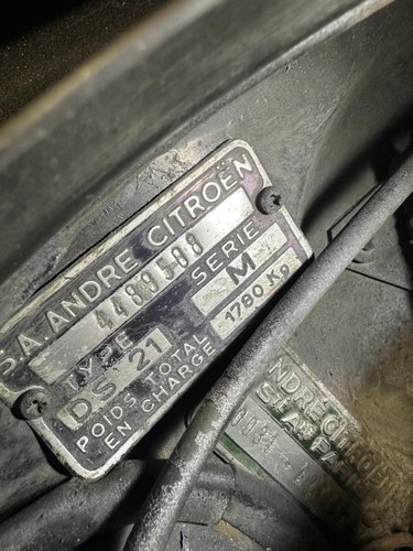 1968 Citroën DS21 For Sale (picture 284 of 294)