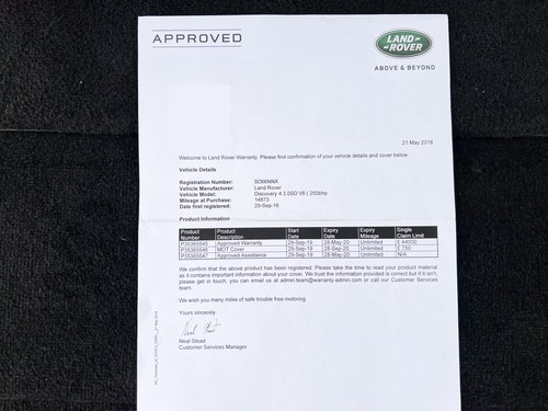 2016 Land Rover Discovery Landmark Edition SD V6 Auto En venta (imagen 135 de 137)