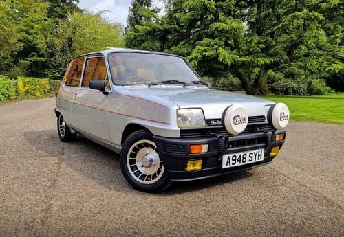 1984 RENAULT 5 TURBO GORDINI Vente aux enchères