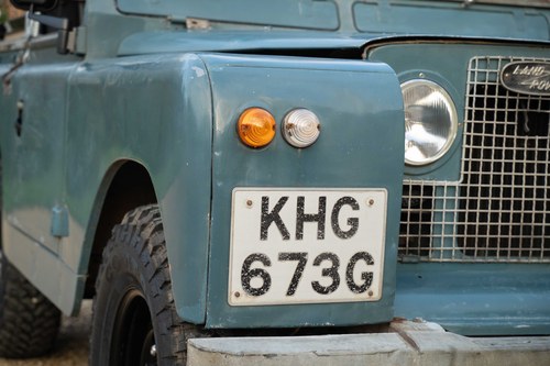 1970 Land Rover Series IIA 88" In vendita (immagine 26 di 129)