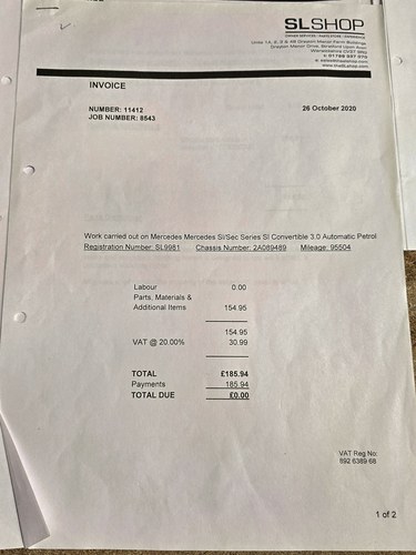 1988 Mercedes-Benz R107 300SL For Sale (picture 230 of 295)