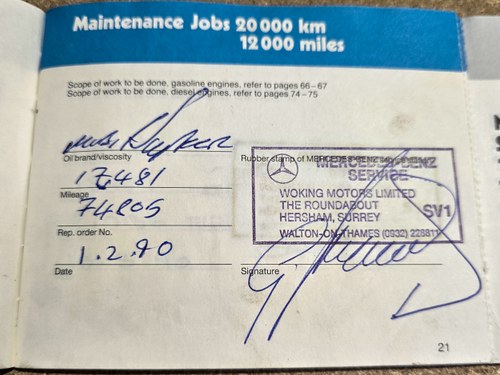 1988 Mercedes-Benz R107 300SL For Sale (picture 261 of 295)