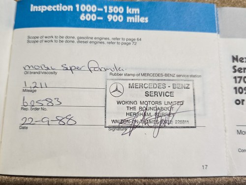 1988 Mercedes-Benz R107 300SL For Sale (picture 263 of 295)