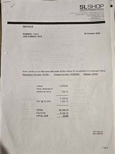 1988 Mercedes-Benz R107 300SL For Sale (picture 295 of 295)