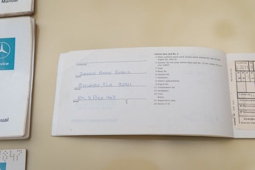 1974 Mercedes-Benz 450 SL R107 For Sale (picture 173 of 188)