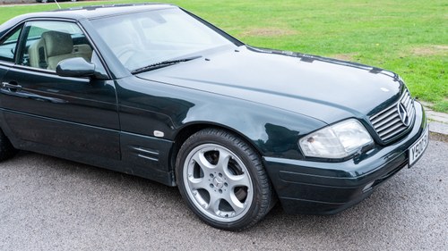 2001 Mercedes-Benz SL320 R129 Designo Allanite Edition à vendre (picture 113 of 244)